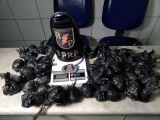 Suspeitos são presos com arma de fogo e drogas são apreendidas em Maceió e Matriz do Camaragibe